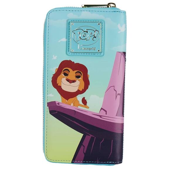 DISNEY Funko Pop Loungefly Lion King Pride Rock Backpack + NWT Zip Around Wallet - Picture 7 of 9